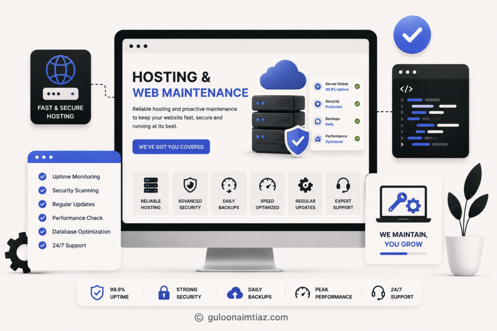 Hosting and Web Maintenance